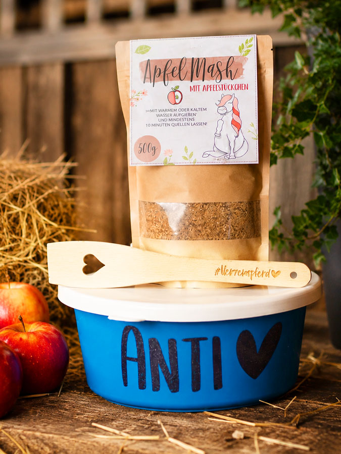 Futterschüssel Pferd Geschenkeset Mash – Bild 2