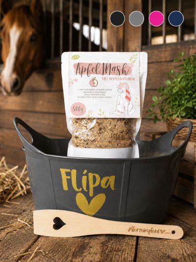 Flexischüssel Futterschüssel Pferd Geschenkebundle Mash
