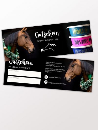 Gutschein Weihnachtsmotiv