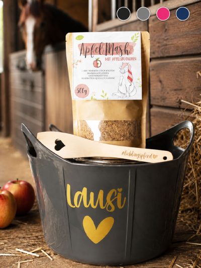 Futterschüssel Pferd Flexischale Mash Geschenkebundle